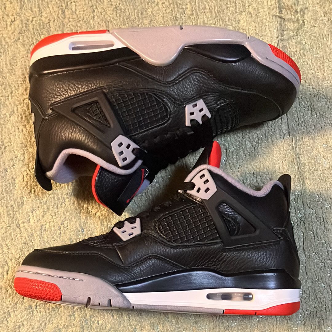 Nike GS Air Jordan 4 Retro "Bred Reimagined"