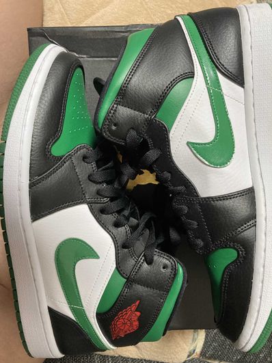NIKE AIR JORDAN 1 MID "PINE GREEN"