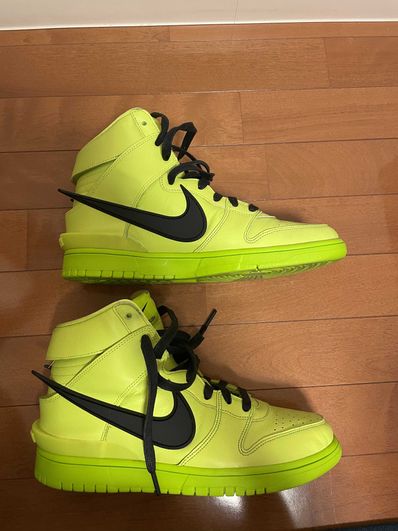 AMBUSH × NIKE DUNK HIGH "FLASH LIME"
