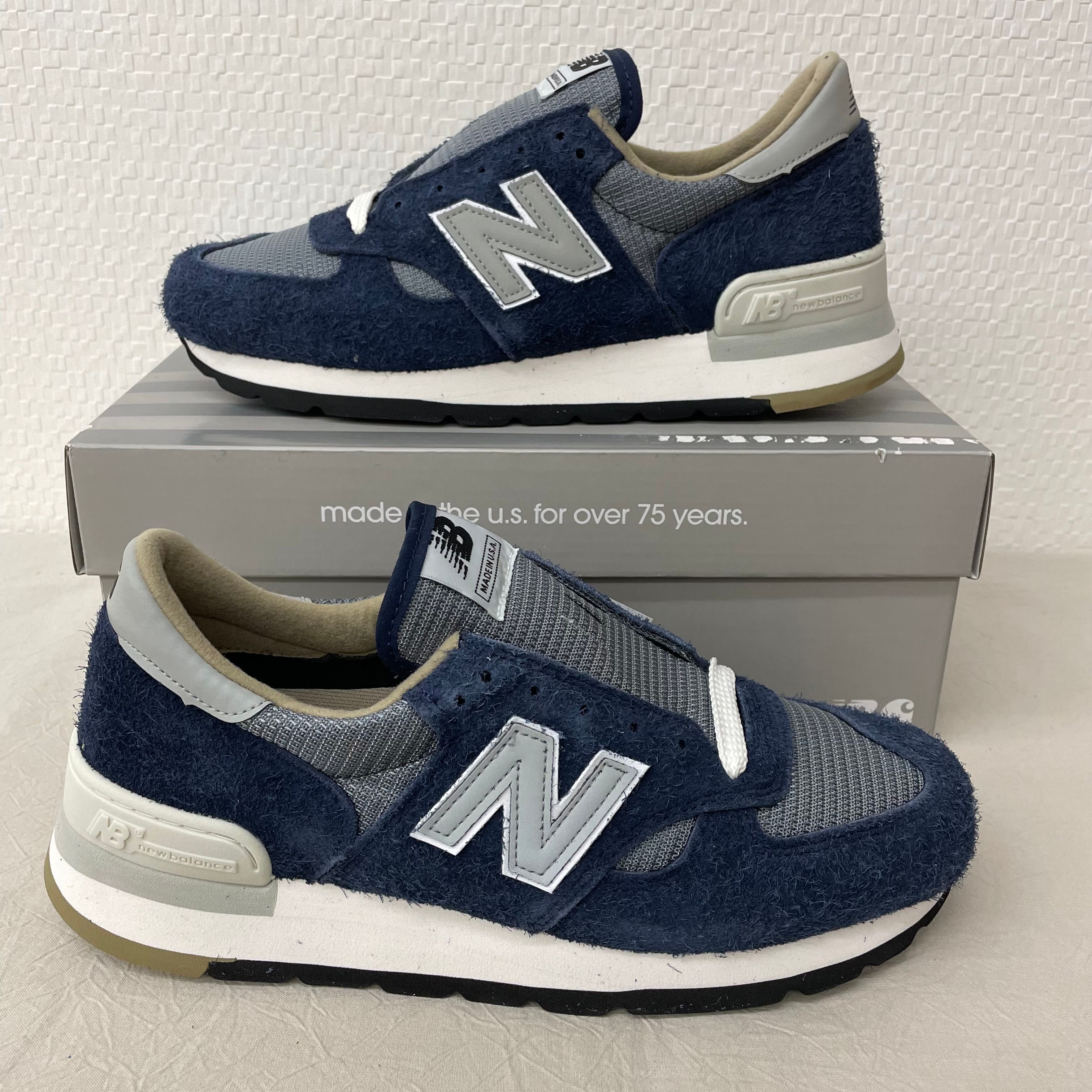 Carhartt WIP × New Balance 990V1 "Dark Navy/Pussywillow Gray"
