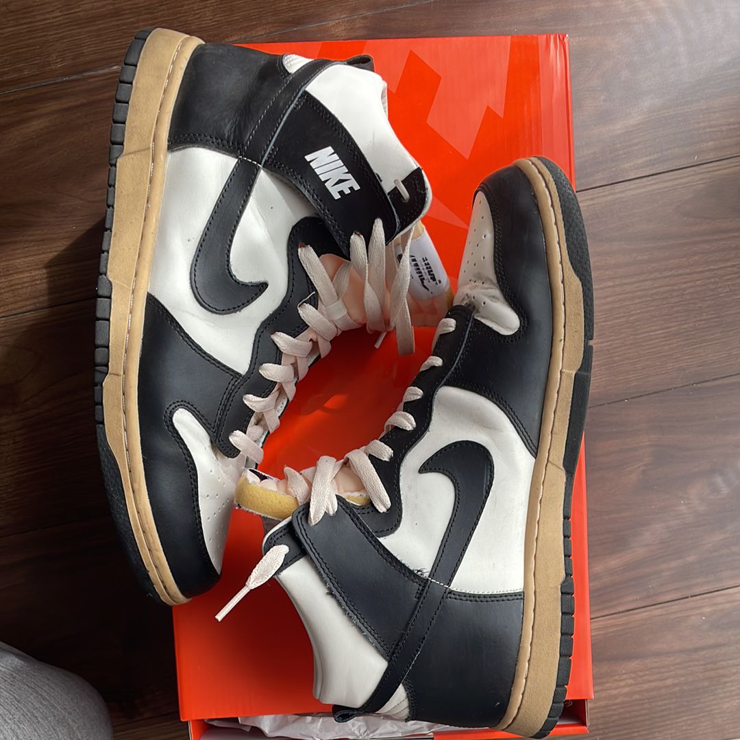 Nike Women's Dunk High "Black and Sail"