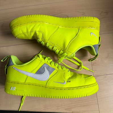 Nike Air Force 1 Low Utility "Volt/White/Black/Wolf Grey"