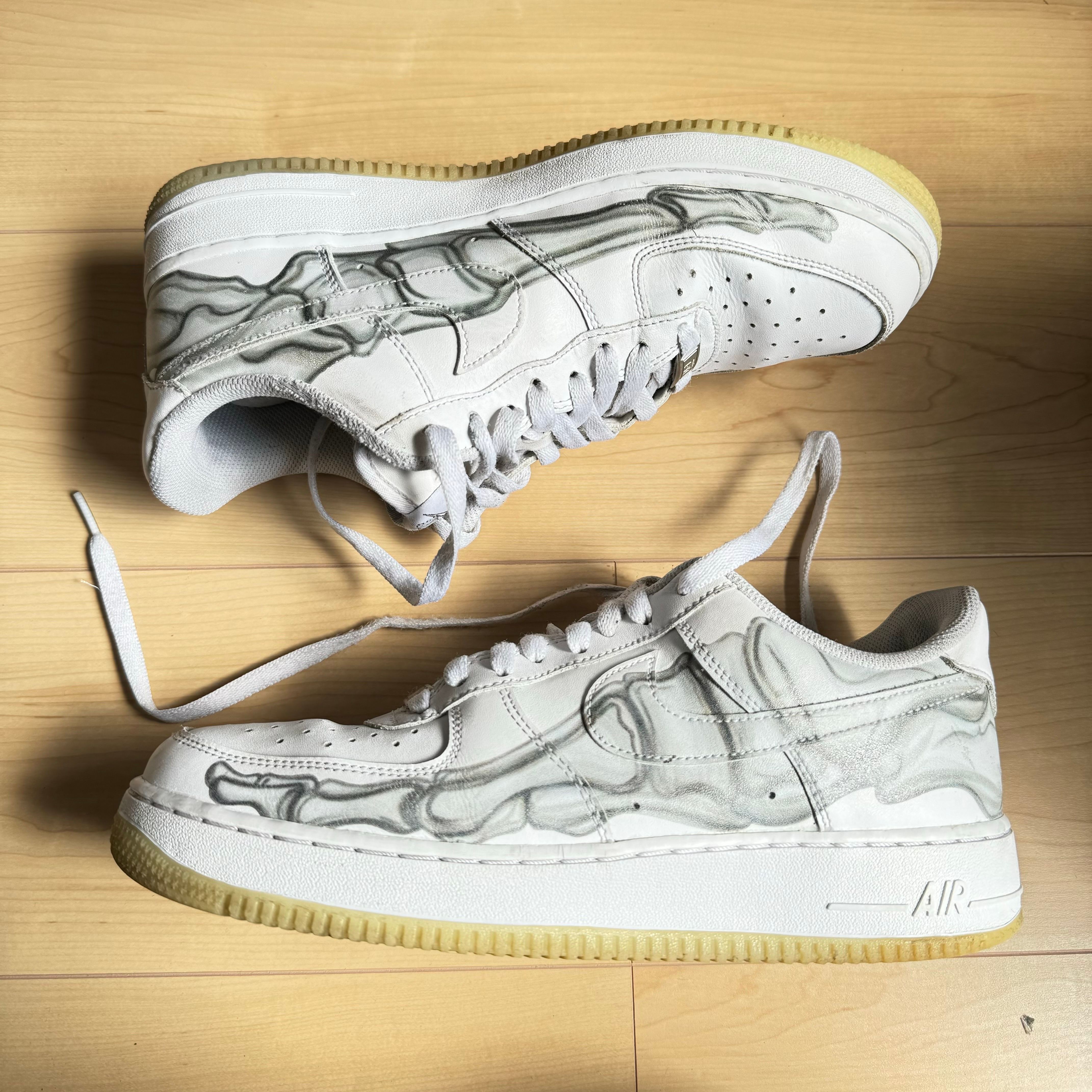 Nike Air Force 1 Low "White Skeleton"
