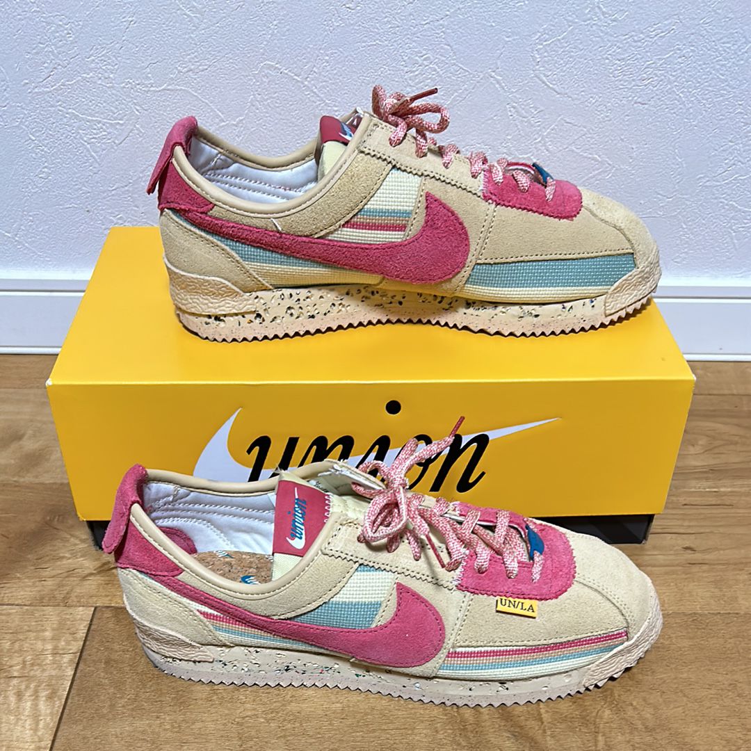 UNION × Nike Cortez "Red/Beige"