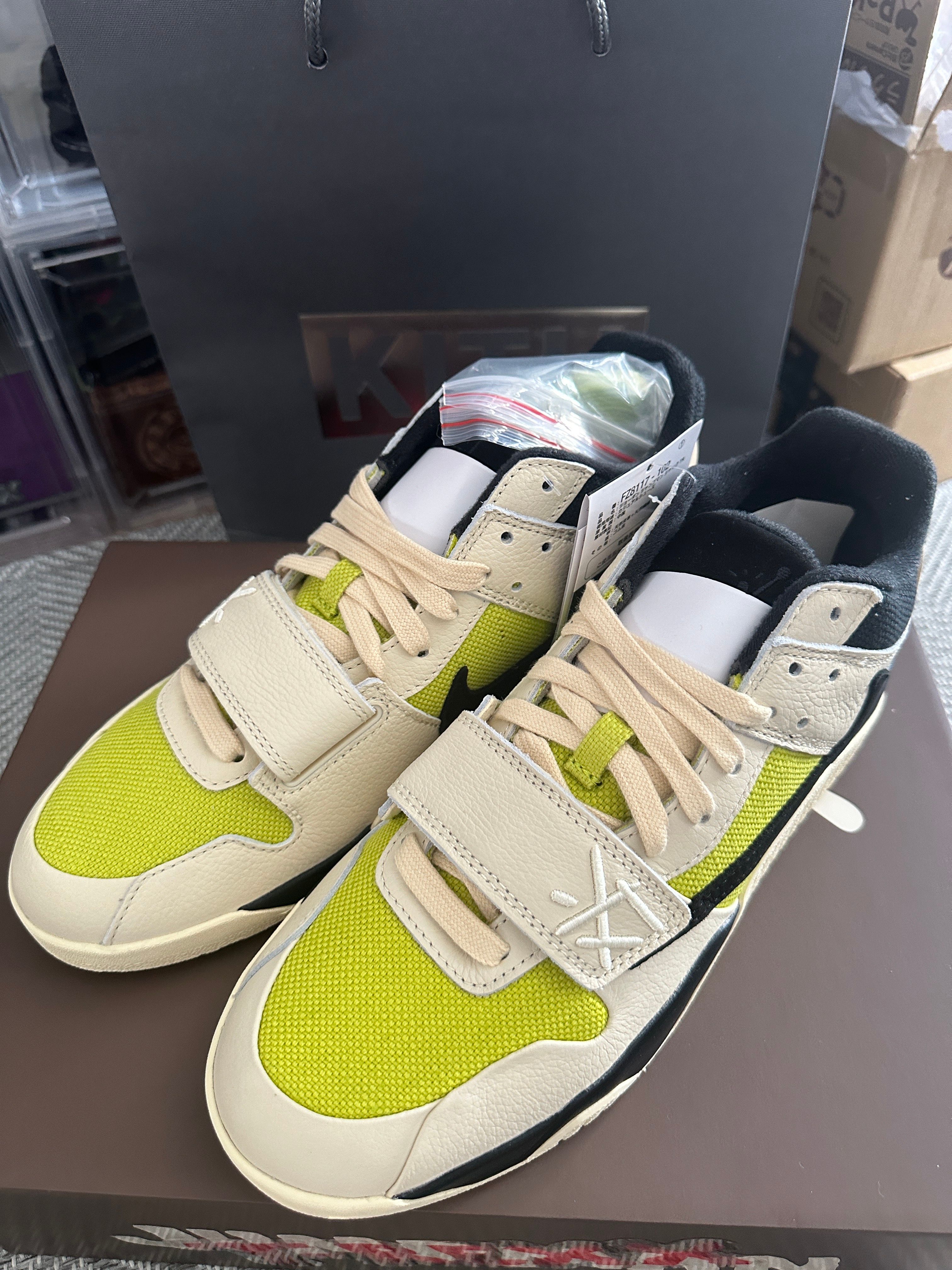 Travis Scott × Nike Jordan Jumpman Jack TR CJ1 T-Rexx "Bright Cactus"