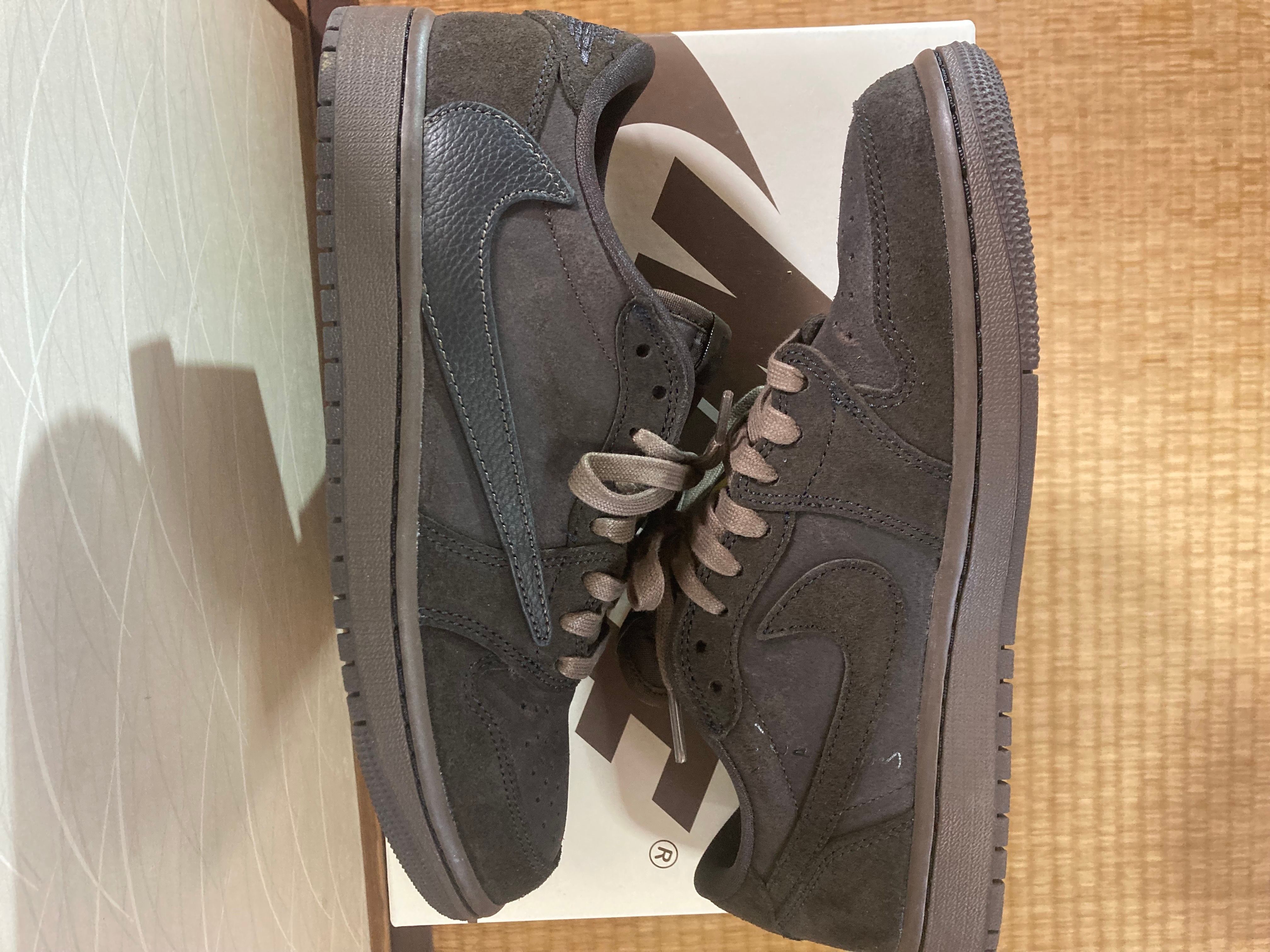 Travis Scott × Nike Air Jordan 1 Low OG SP "Velvet Brown and Dark Mocha"