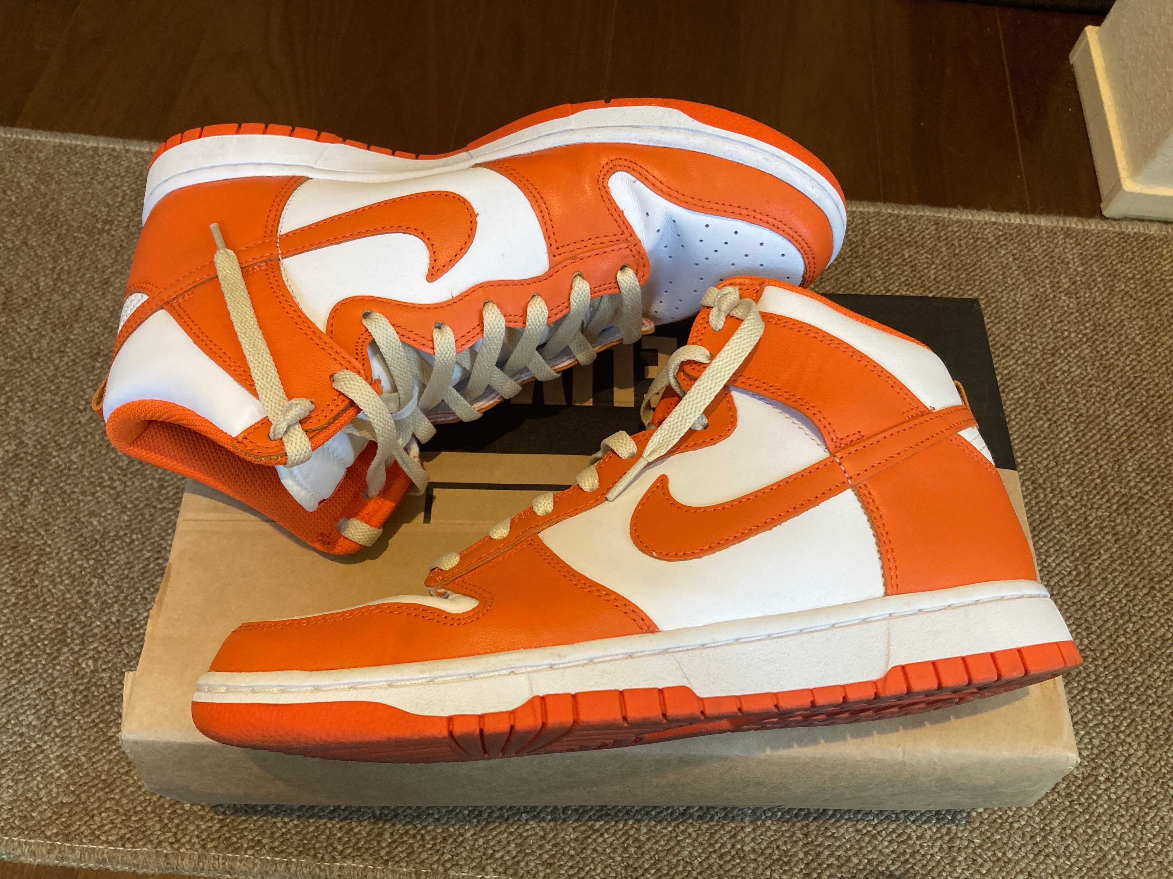 Nike Dunk High "Orange Blaze"