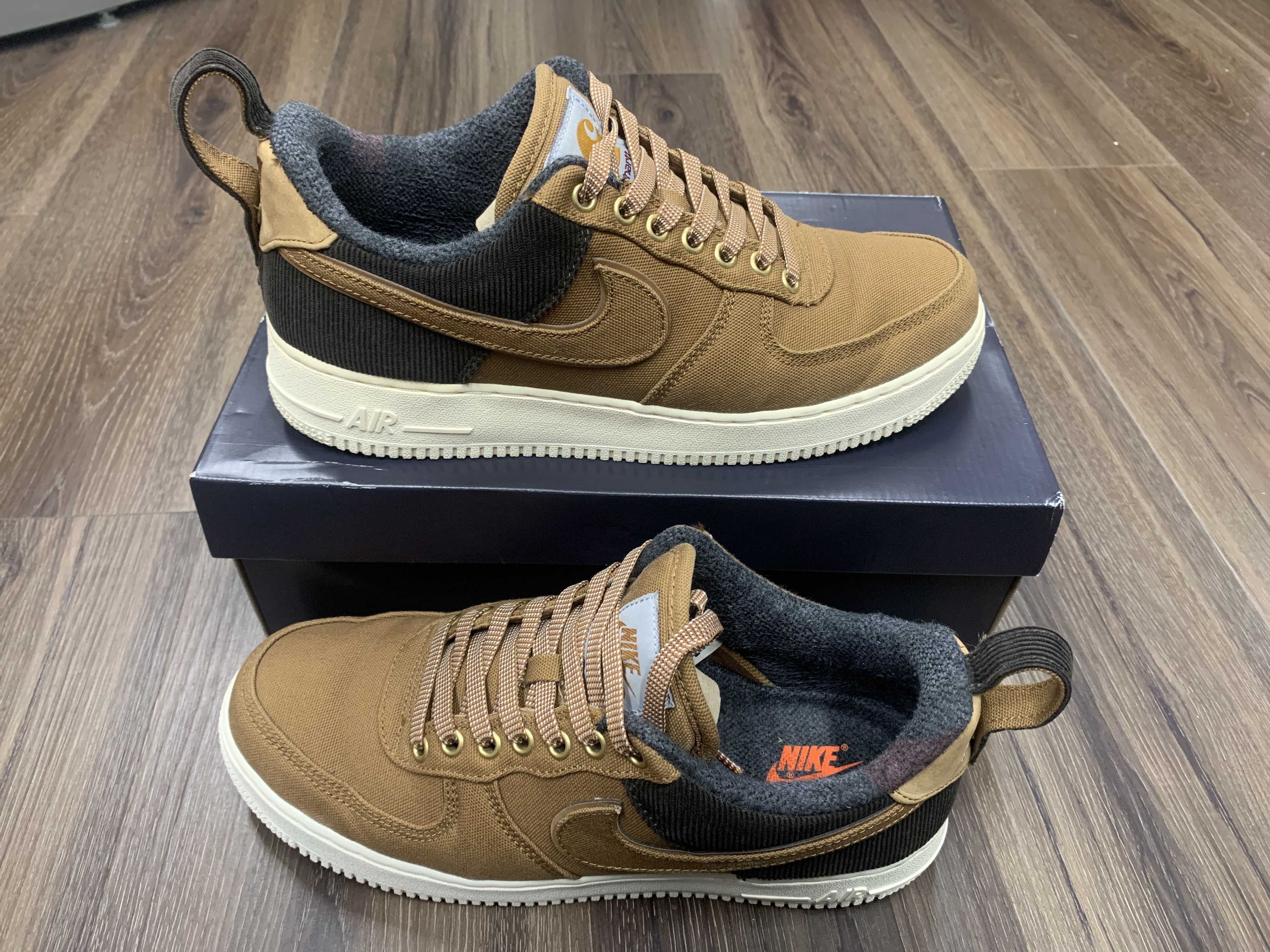 Carhartt WIP × Nike Air Force 1 Low "Ale Brown"