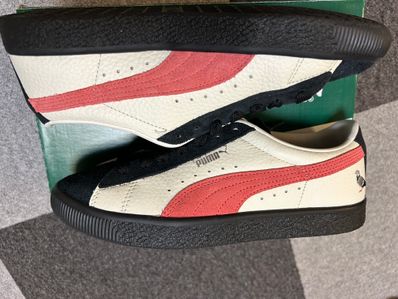 Staple × Atmos × Puma Suede "Beige/Black/Smoke Pink"