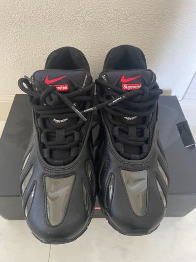 Supreme × Nike Air Max 96 "Black/Speed Red/Clear"