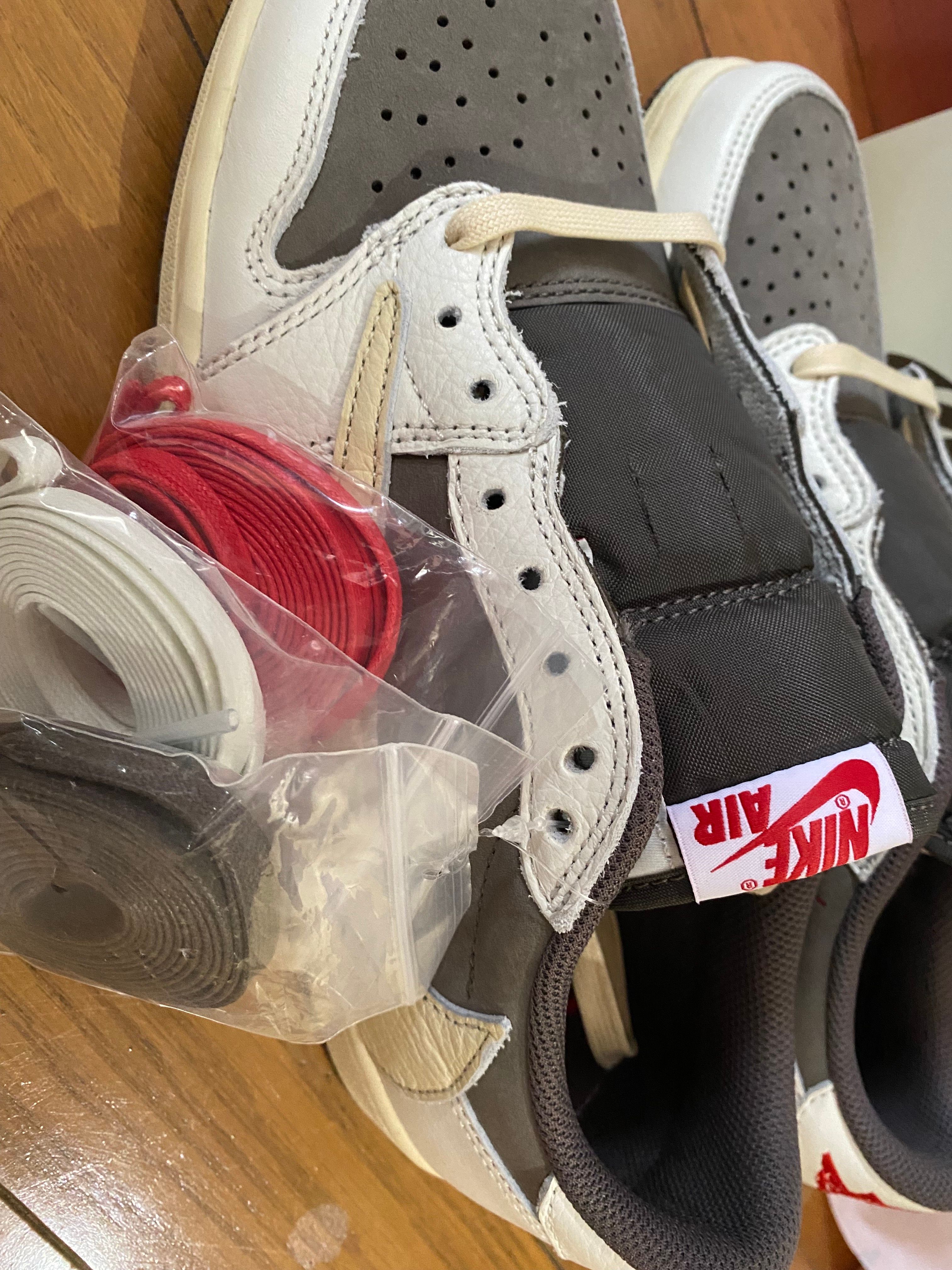 Travis Scott × Nike Air Jordan 1 Low OG SP "Reverse Mocha/Sail and Ridgerock"