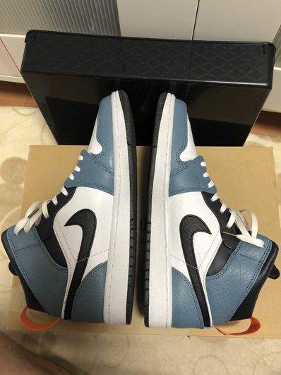 FACETASM × Nike Air Jordan 1 Mid "White/Navy"