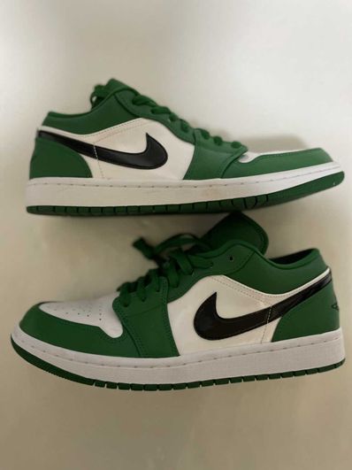 Nike Air Jordan 1 Low "Pine Green/White"