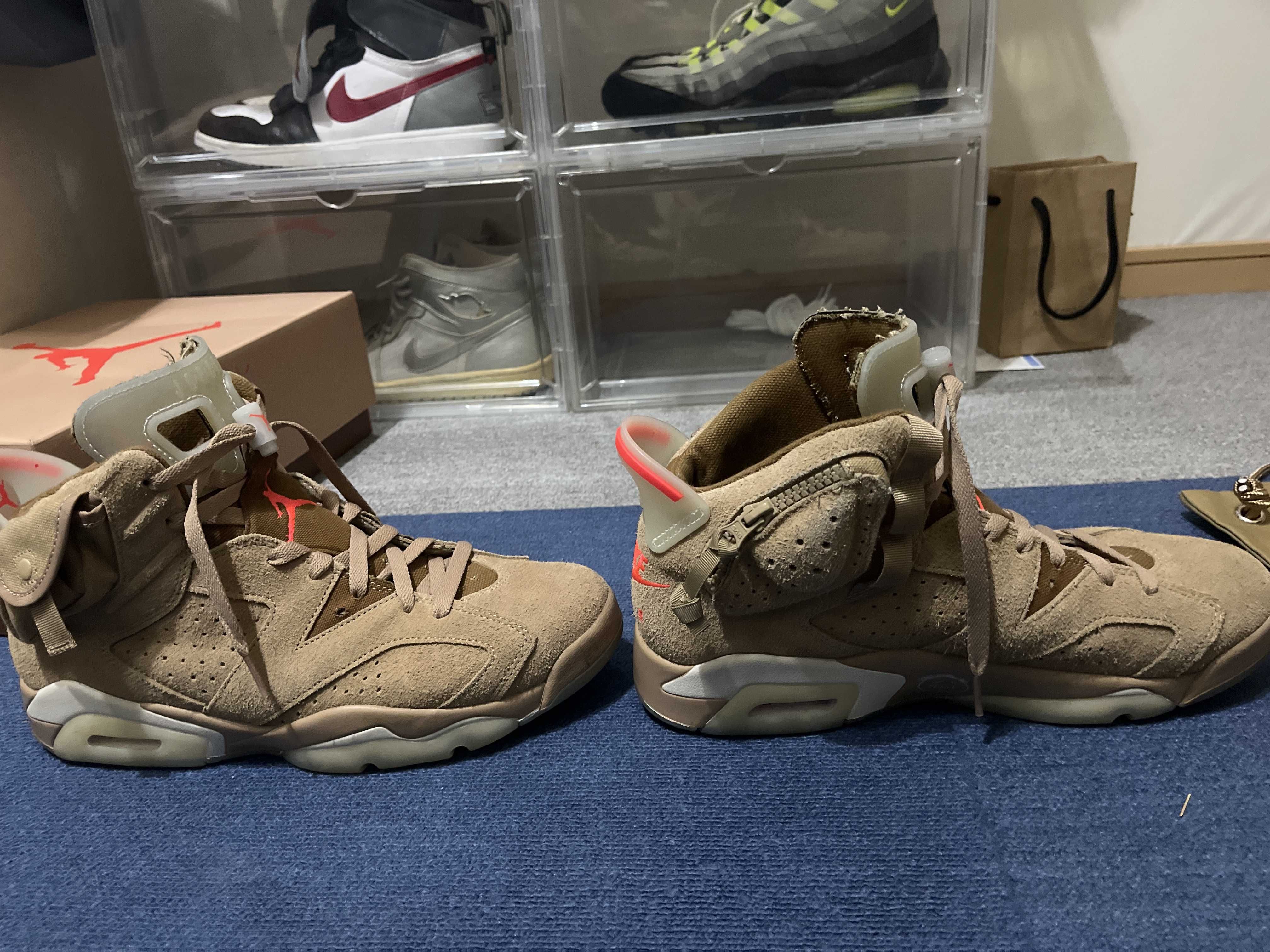 Travis Scott × Nike Air Jordan 6 "British Khaki"