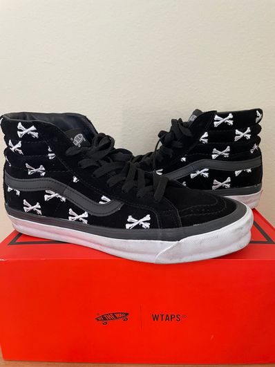 WTAPS × Vans Vault Sk8-Hi LX "Black/White"