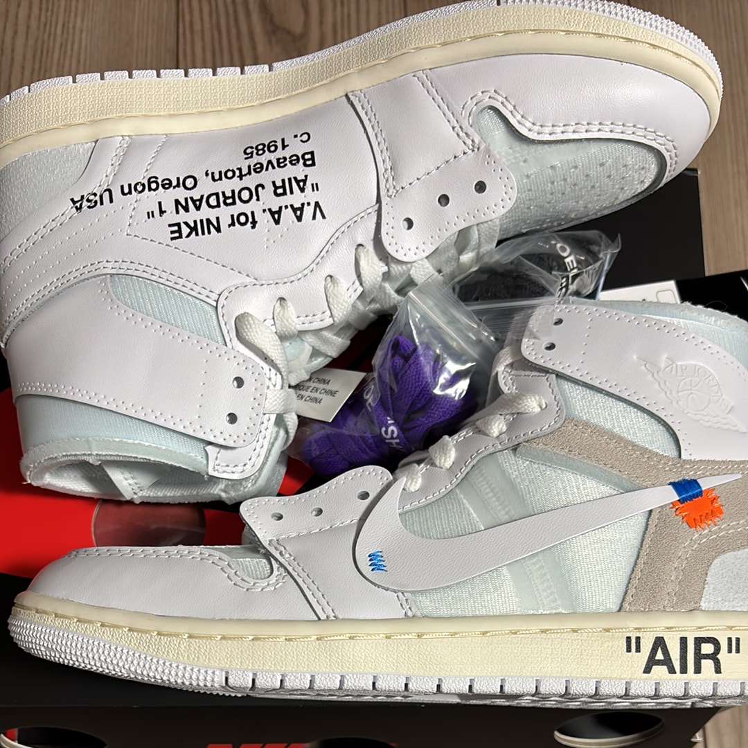 Virgil Abloh Archive (V.A.A.) × Nike Air Jordan 1 Retro High OG "Alaska"