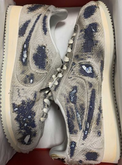 Stranger Things × Nike Classic Cortez "Sail Upside Down Pack"