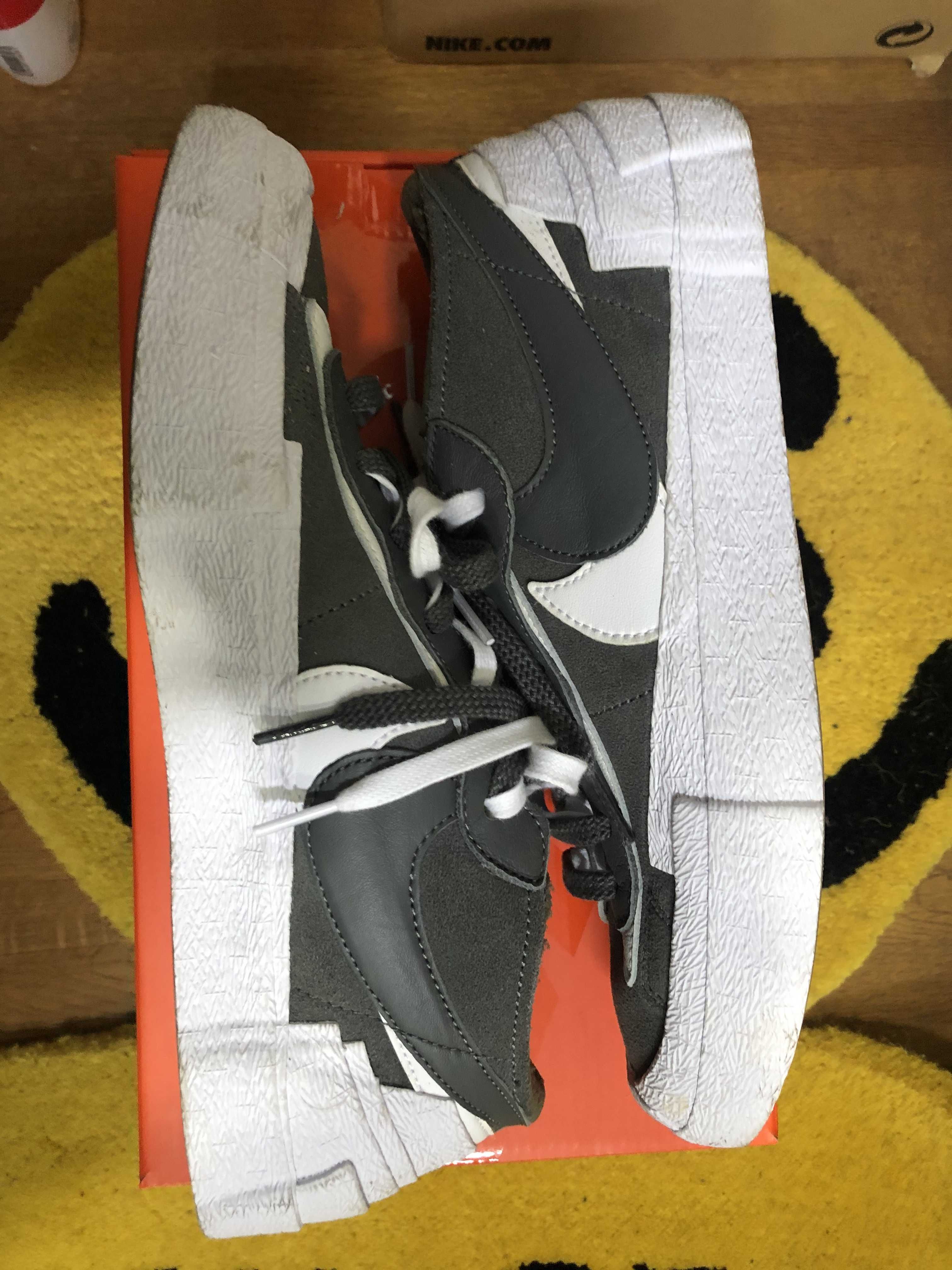 Sacai × Nike Blazer Low "Iron Grey"