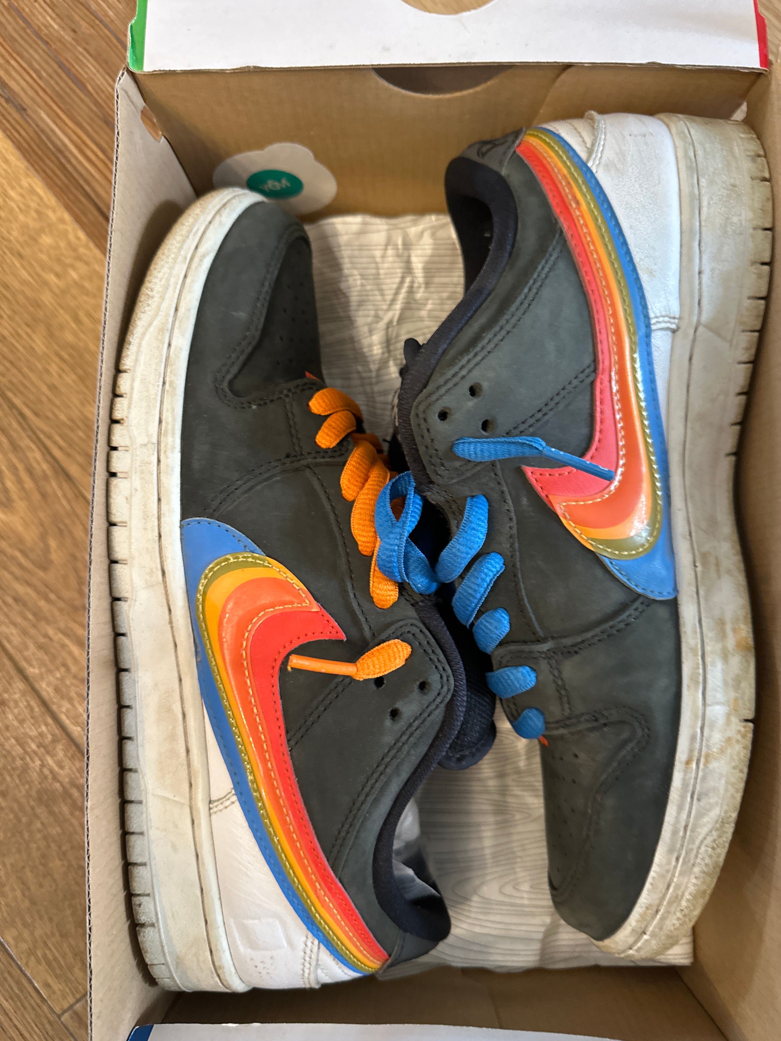 Polaroid × Nike SB Dunk Low Pro QS "Black/White"