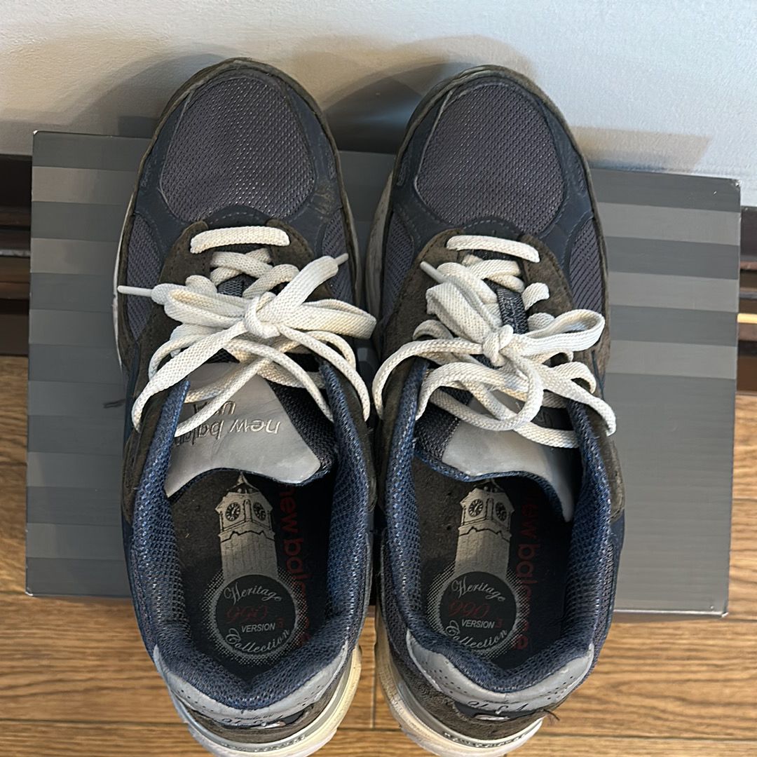 KITH Ronnie Fieg × New Balance 990V3 "Genesis/Navy"