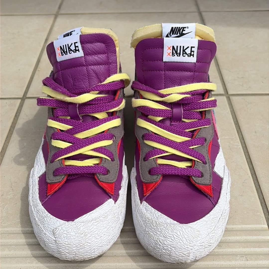 KAWS × sacai × Nike Blazer Low "Purple Dusk"