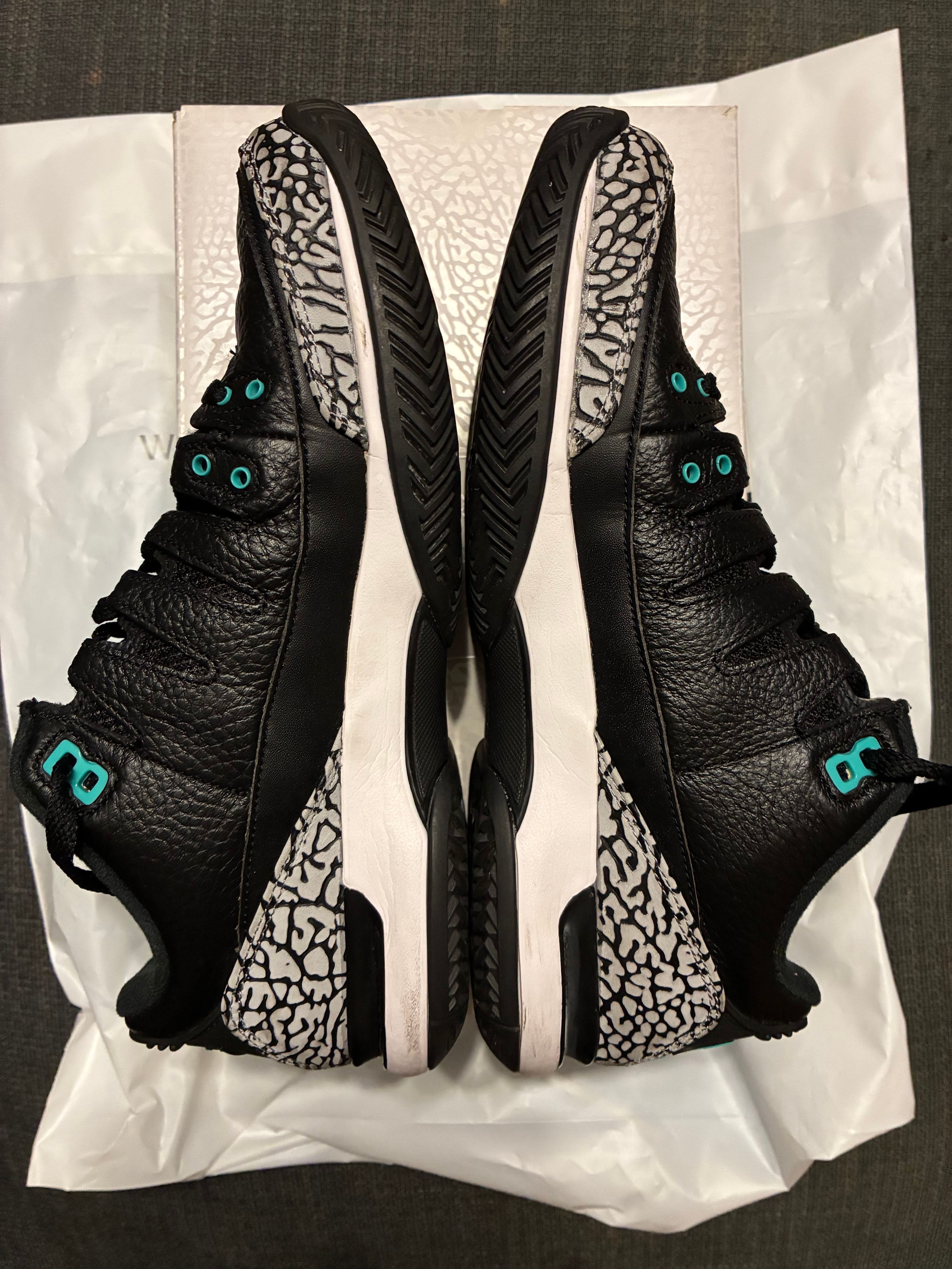 atmos × Nike Zoom Vapor AJ3 "Elephant/Safari"