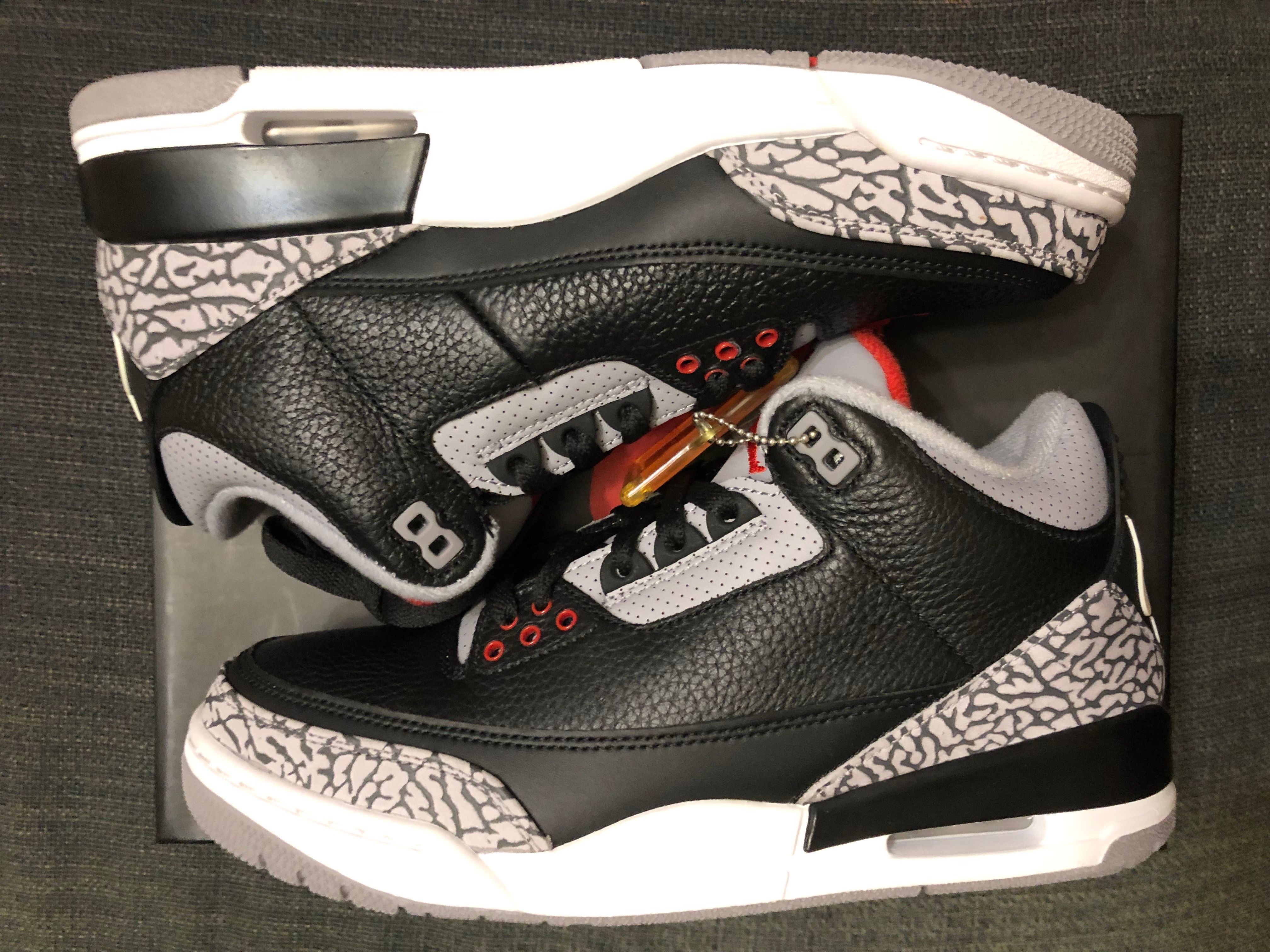 Nike Air Jordan 3 Retro OG "Black Cement" (2018)