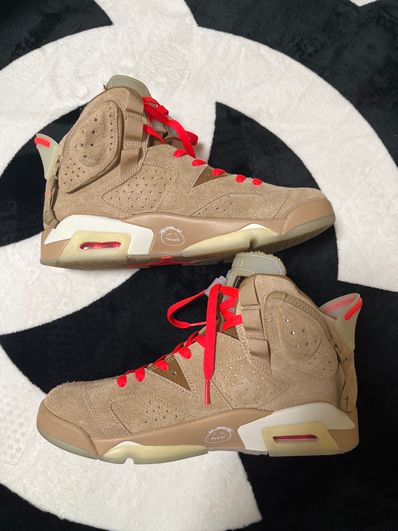 Travis Scott × Nike Air Jordan 6 "British Khaki"