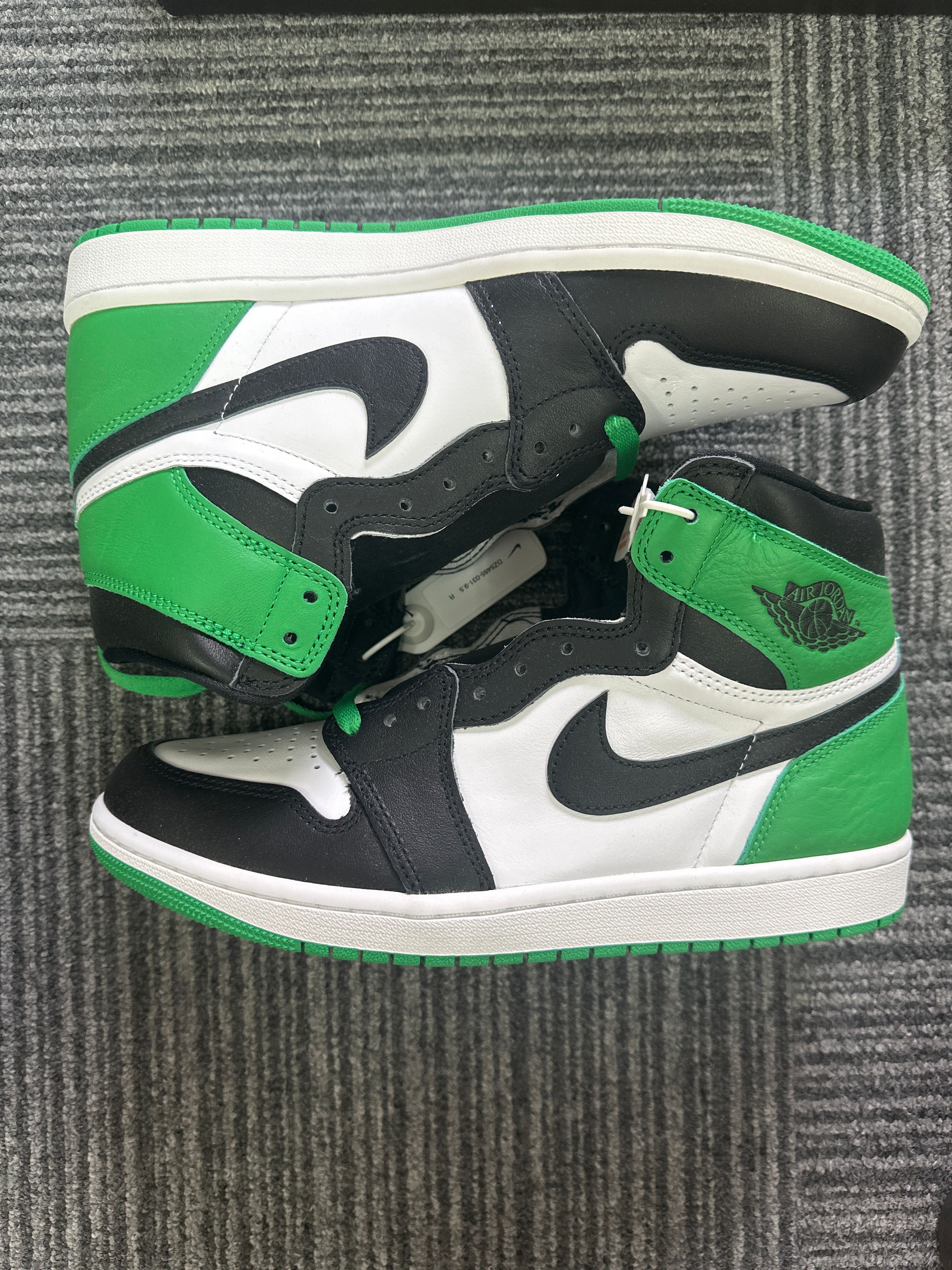 Nike Air Jordan 1 Retro High OG "Celtics/Black and Lucky Green" (2023)