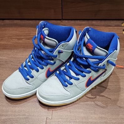Nike SB Dunk High "Rush Blue and Team Orange/New York Mets"