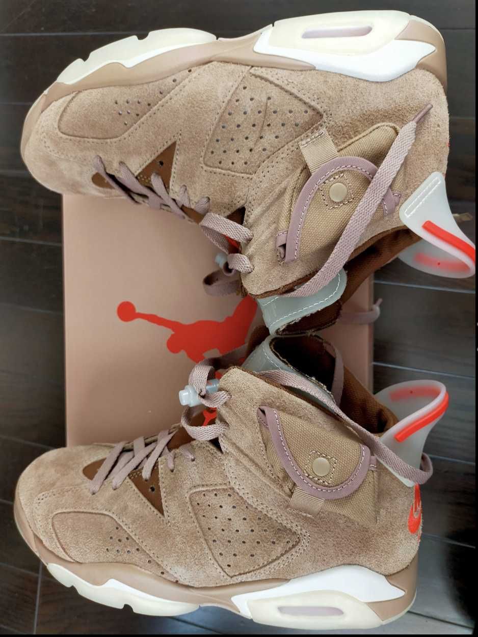 Travis Scott × Nike Air Jordan 6 "British Khaki"