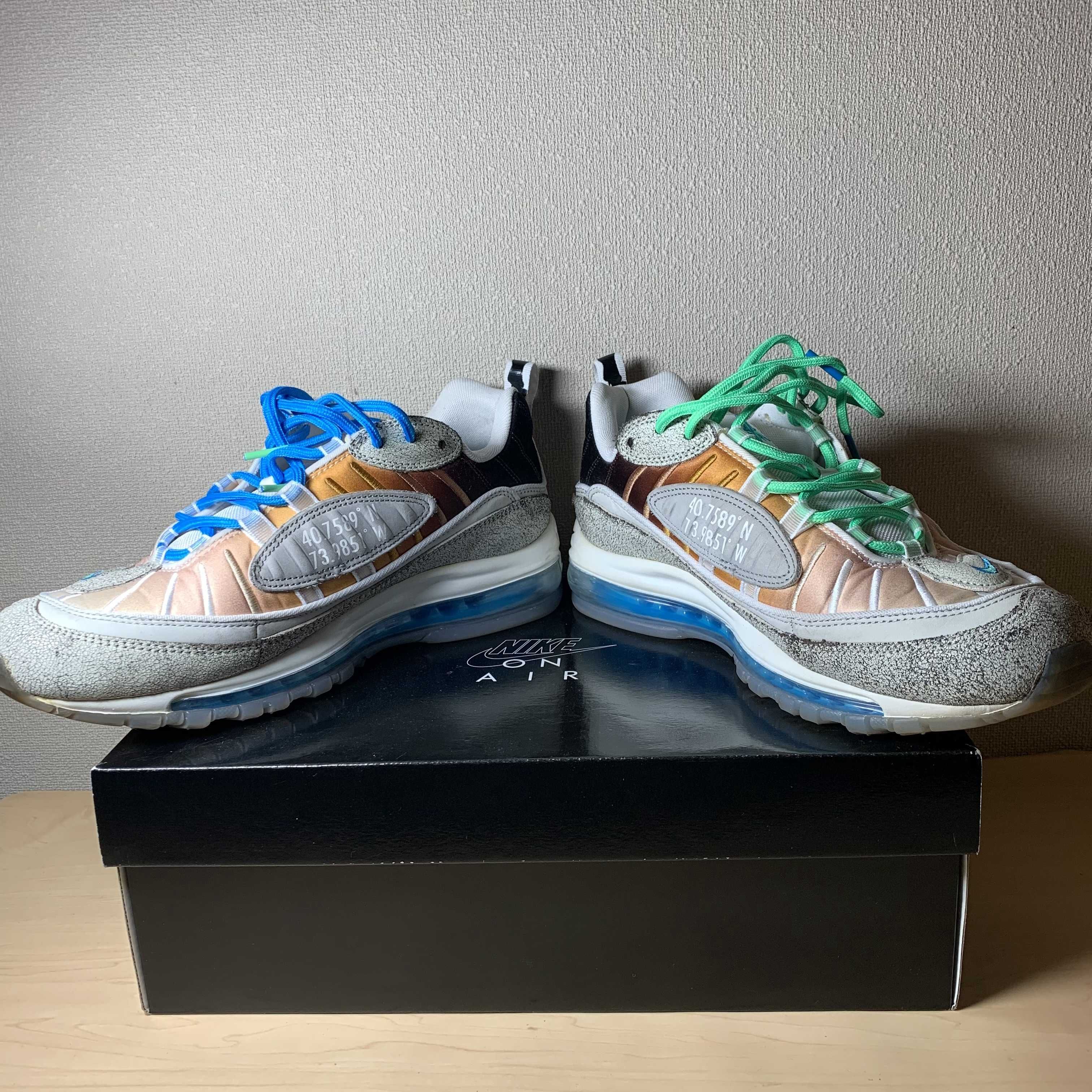 Nike GS Air Max On-Air "Vast Grey/Electro Green"