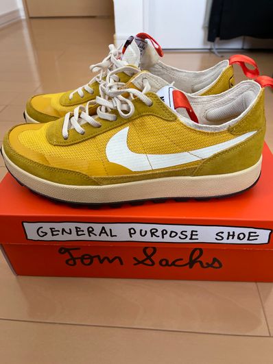 Tom Sachs × NikeCraft Women's General Purpose Shoe "Yellow / Archive"