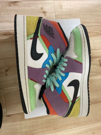 Nike Women's Air Jordan 1 Mid "Multi Color"