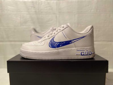 Nike Air Force 1 Low LV8 Utility "White/Blue"