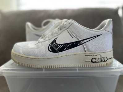 Nike Air Force 1 Low LV8 Utility "Black Sketch"