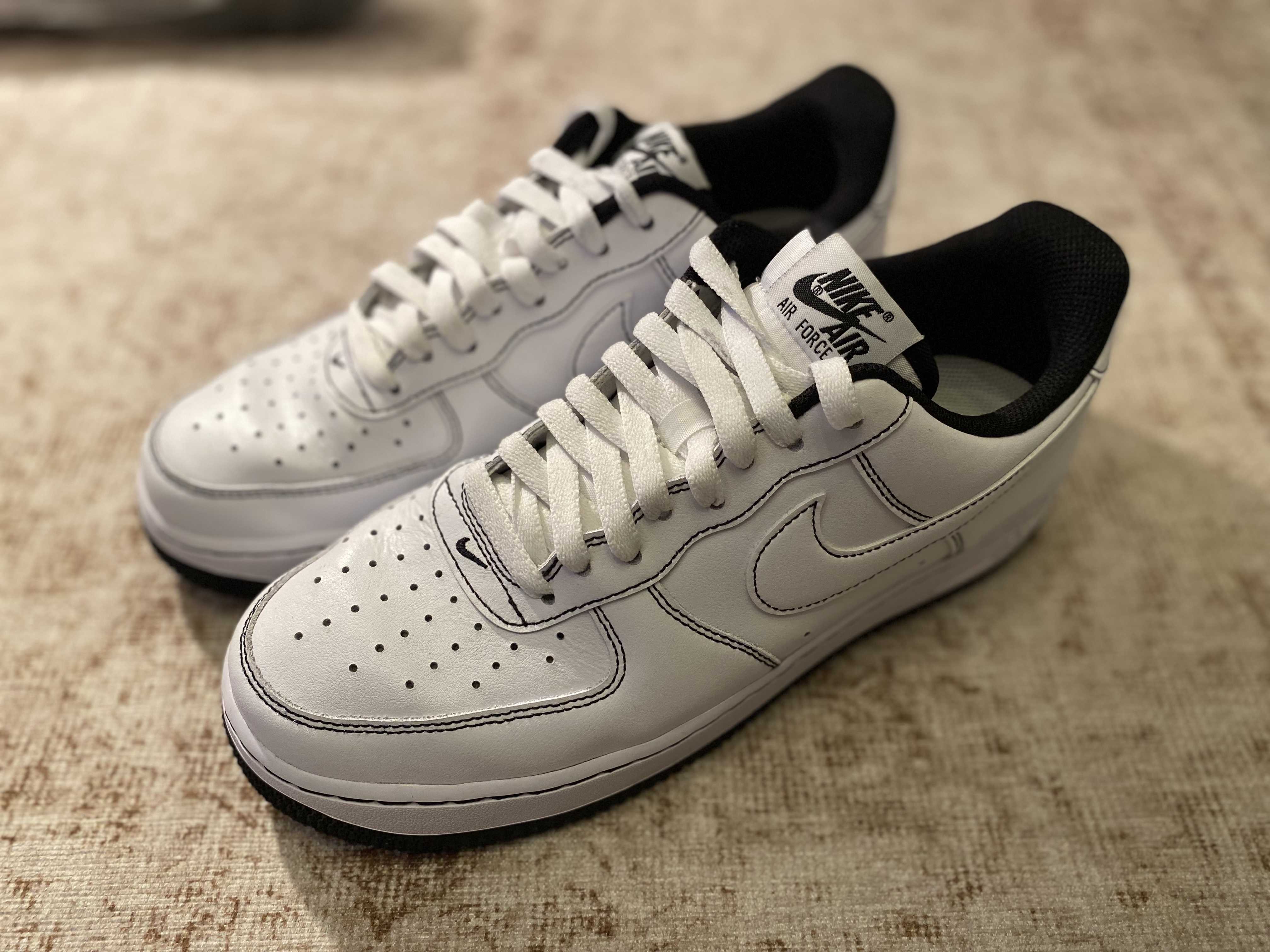 Nike Air Force 1 Low '07 "White/White-Black"