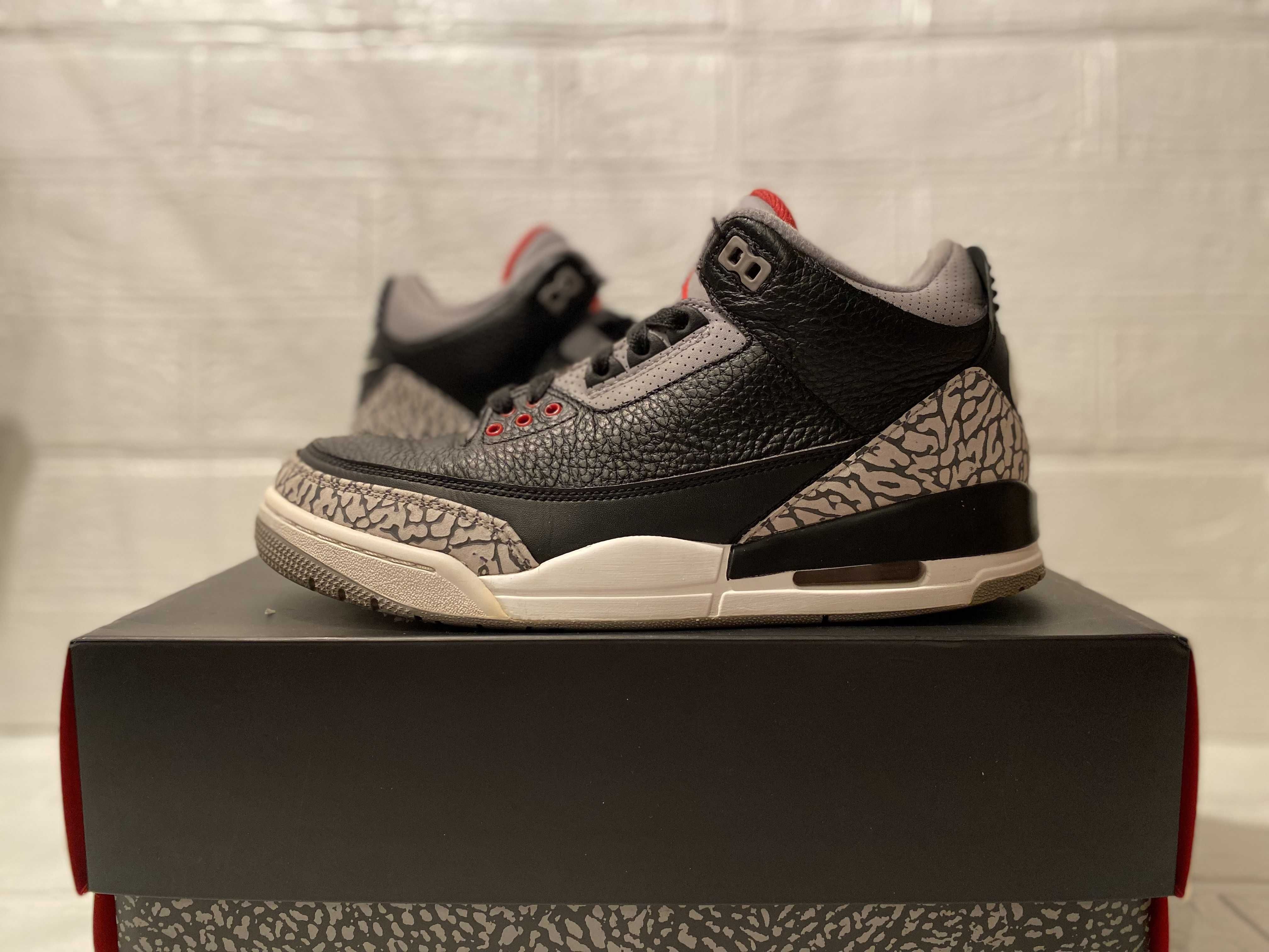 Nike Air Jordan 3 Retro OG "Black Cement" (2018)