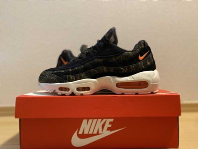 Carharte WIP × Nike Air Max 95 "Black/Sail/Total Orange"