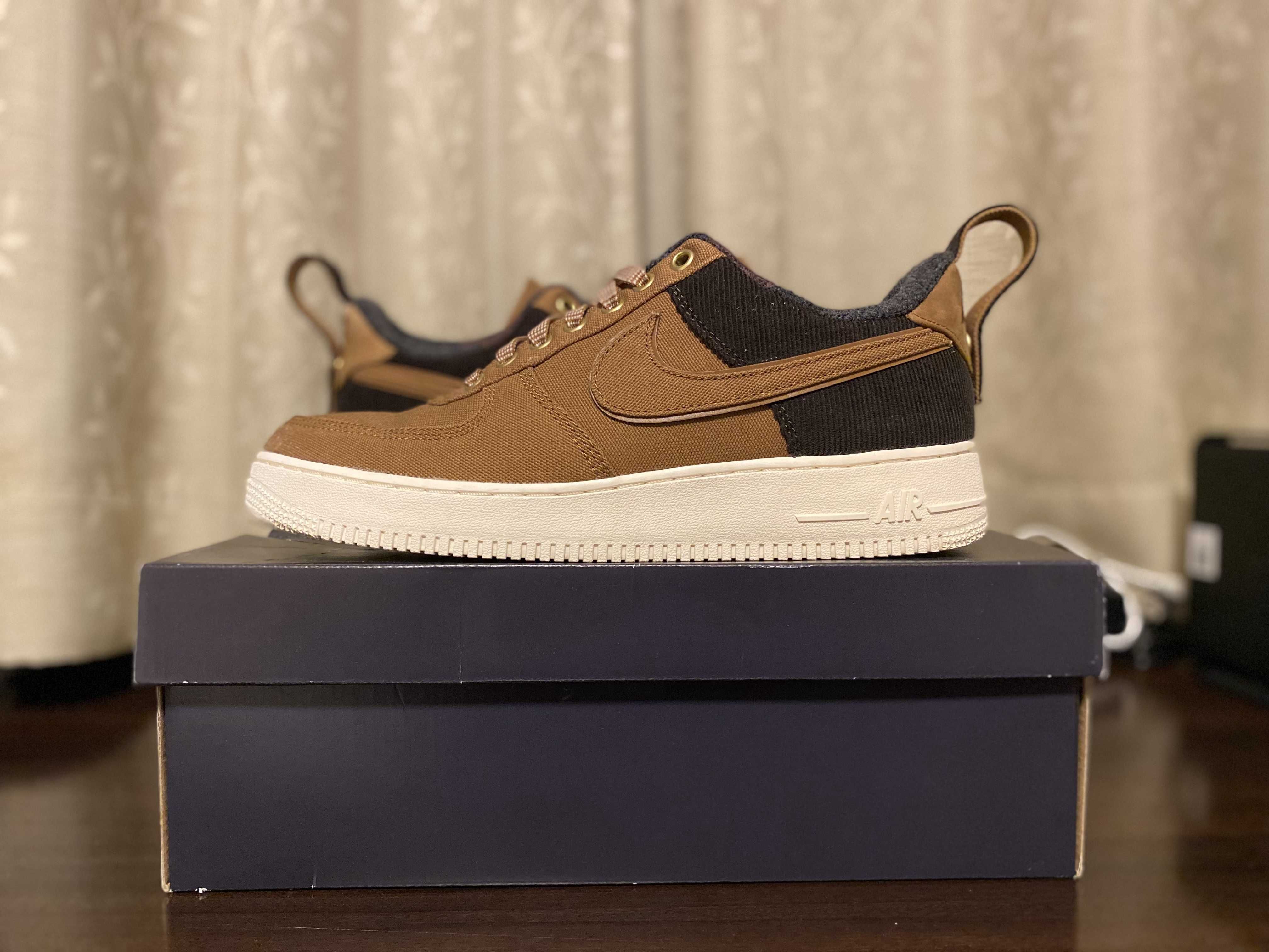 Carhartt WIP × Nike Air Force 1 Low "Ale Brown"