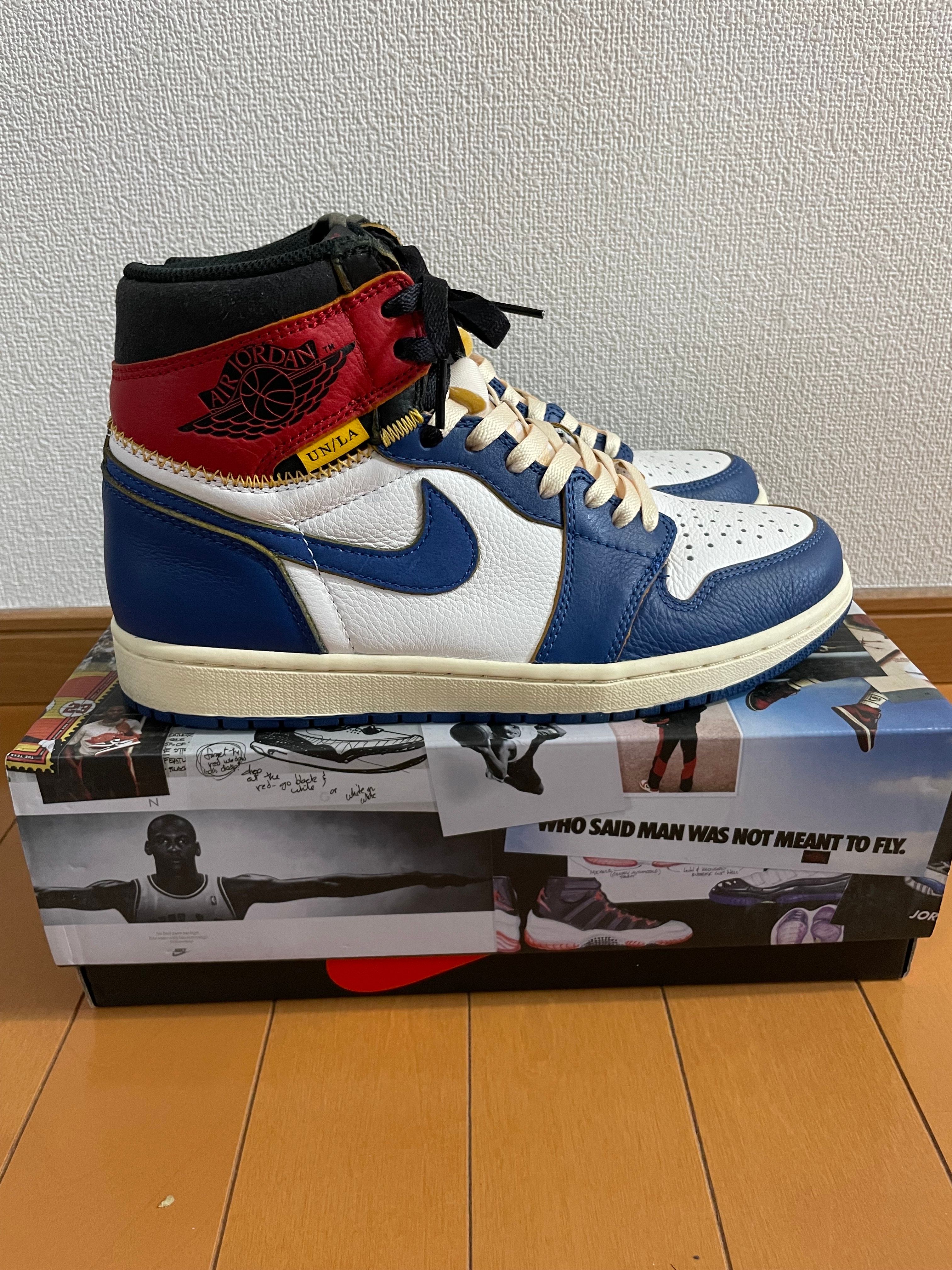 Union × Nike Air Jordan 1 Retro High OG NRG "Storm Blue/Varsity Red"
