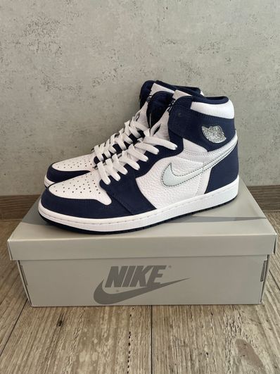 Nike Air Jordan 1 High OG CO.JP "White/Midnight Navy" (2020)(ブリーフケースなし)