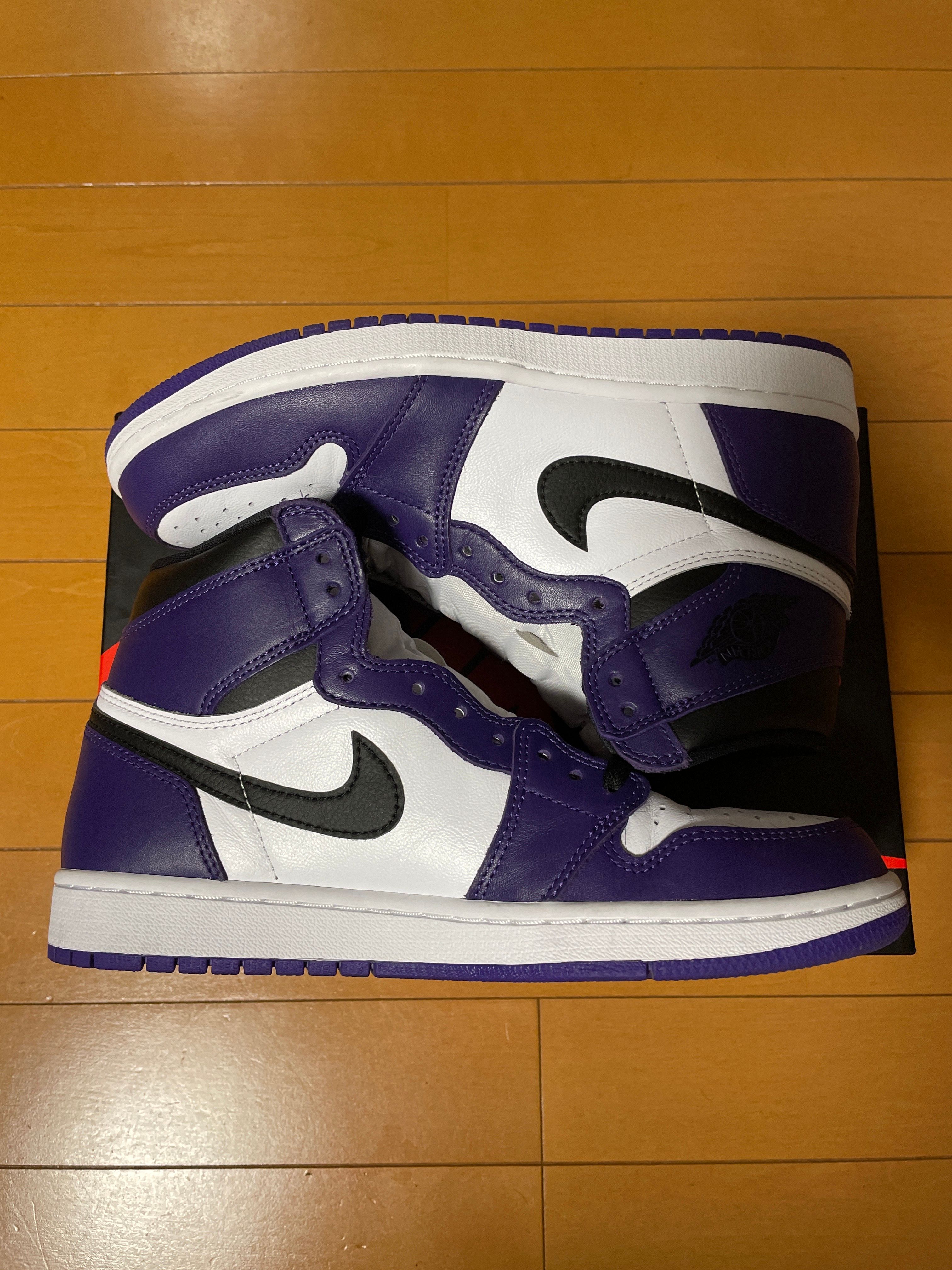 Nike Air Jordan 1 Retro High OG "Court Purple White/Black" (2020)   