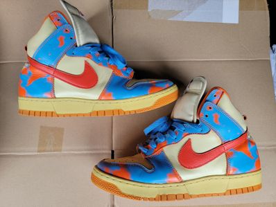 Nike Dunk High 1985 SP "Orange Acid Wash"