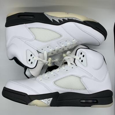 Nike Air Jordan 5 Retro "White and Black"