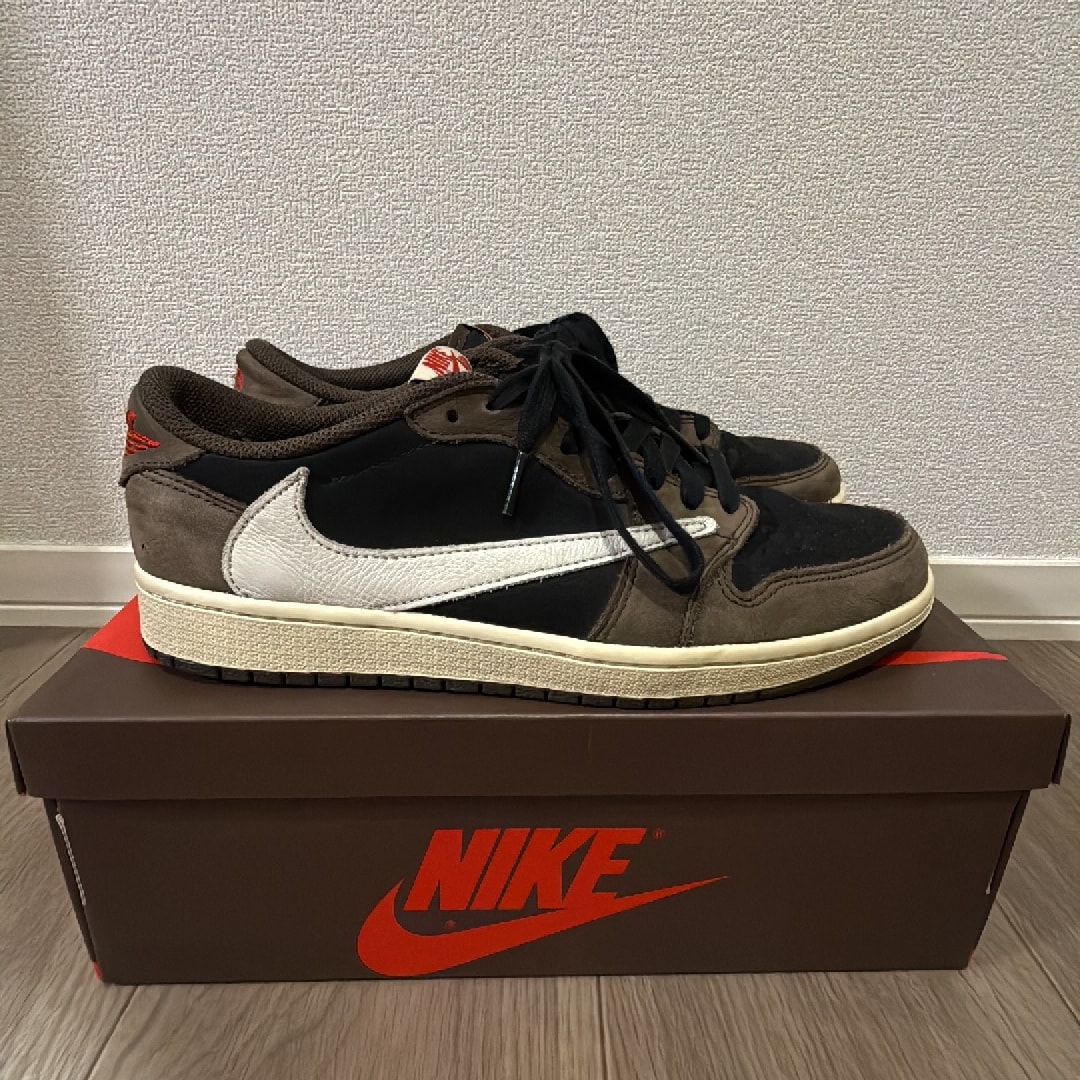 Travis Scott × Nike Air Jordan 1 Low OG SP-T  "Black/Dark Mocha"