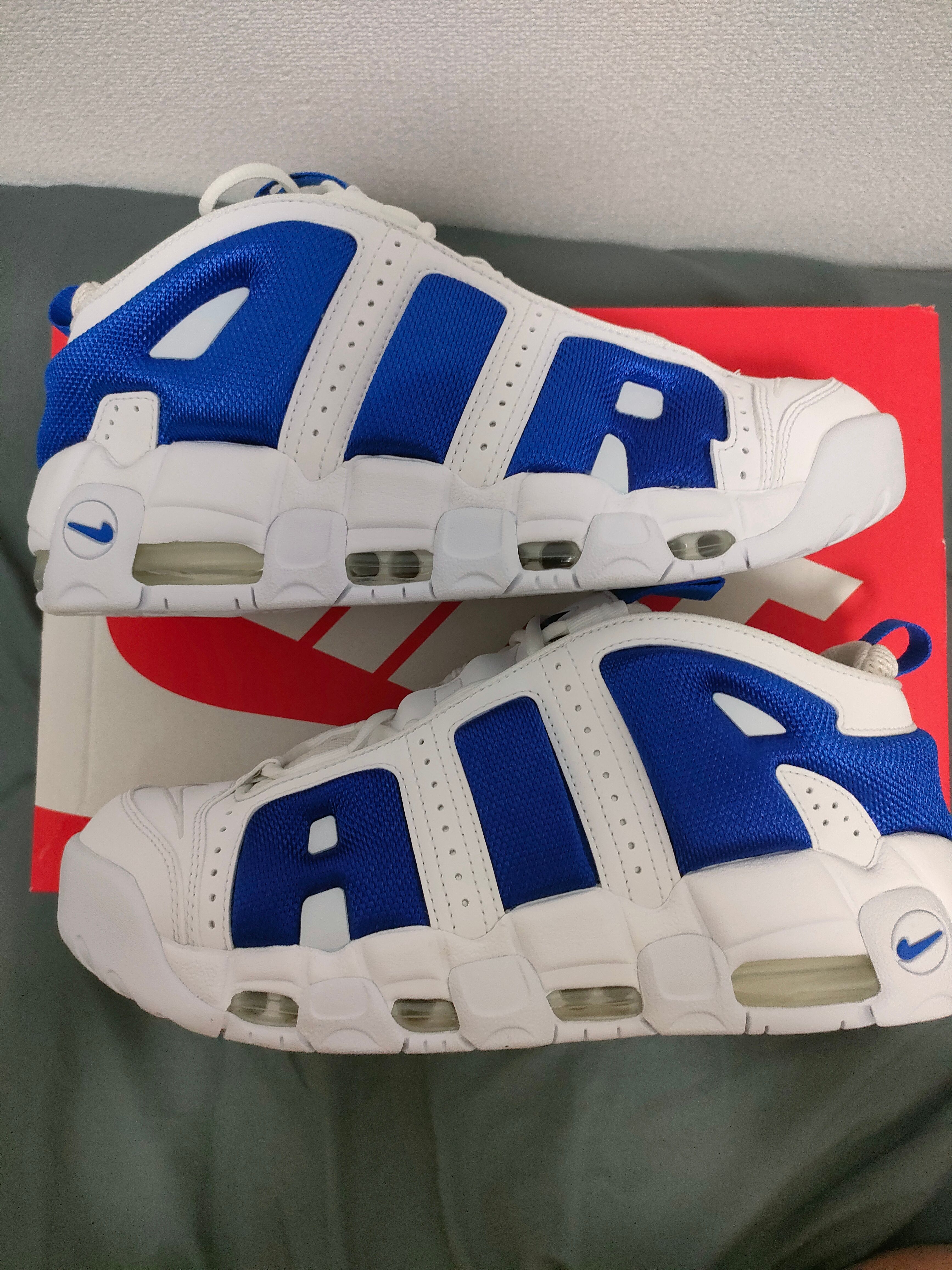 Nike Air More Uptempo Low "White/Royal"