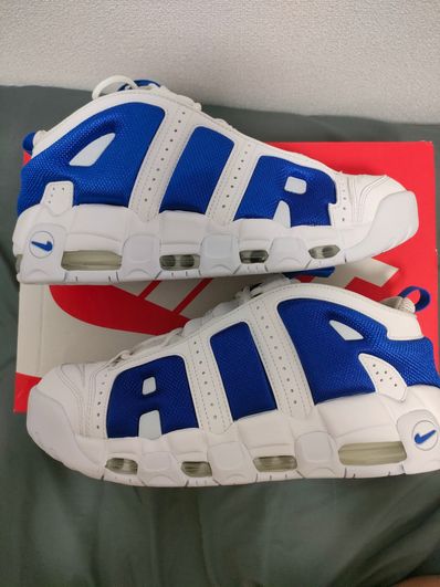 Nike Air More Uptempo Low "White/Royal"