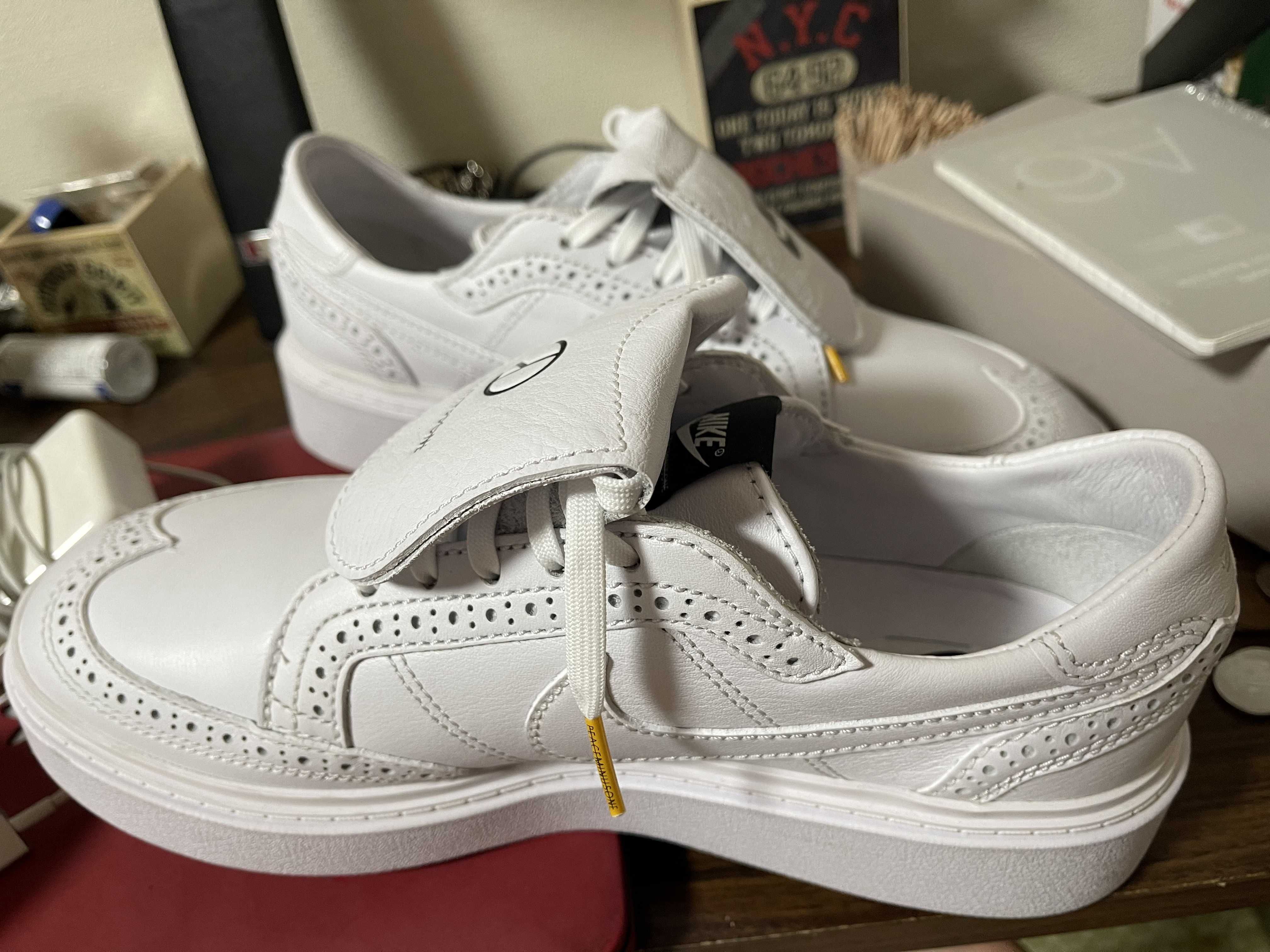 PEACEMINUSONE × Nike Kwondo1 "White" / G-DRAGON