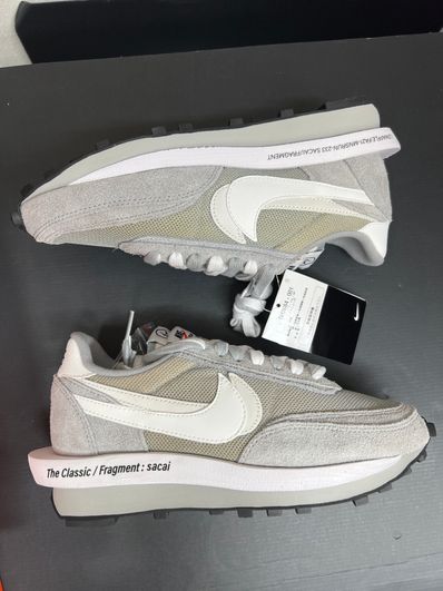 Fragment × sacai × Nike LD Waffle "Light Smoke Grey"